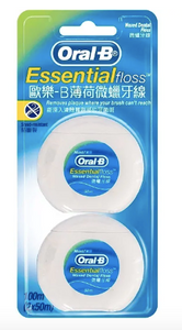 Oral-B - 牙線薄荷微蠟2入 (50M) (台灣版)