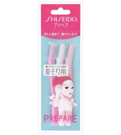 SHISEIDO 資生堂 - 修眉刀 (3入)