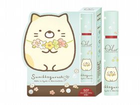 Q'her 植感  Sumikkogurashi 角落生物 - 植萃超持色不沾杯唇釉 (507鈴蘭紅色)