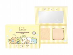 Q'her 植感  Sumikkogurashi 角落生物 - 植萃保濕控油防曬粉餅 (明亮色)