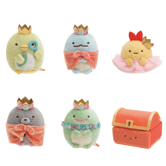 [日本直送人氣新品] Sumikkogurashi 角落生物寶石系列~手玉公仔 (全6款優惠組)