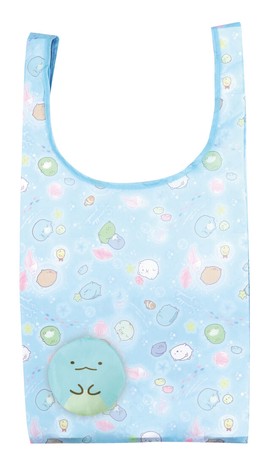 [日本直送人氣商品] Sumikkogurashi 角落生物多用途袋 (恐龍~藍色)