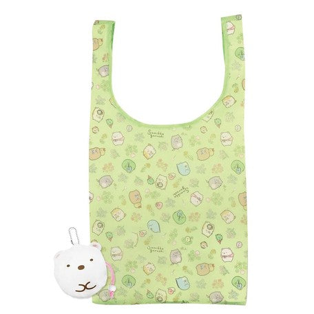 [日本直送人氣商品] Sumikkogurashi 角落生物多用途袋 (白熊~綠色)