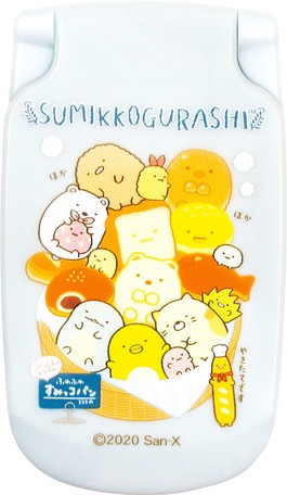 [日本直送人氣新品] Sumikkogurashi 角落生物便擕式化妝鏡~粉藍色 (MELON CLUB 會員優先預購)